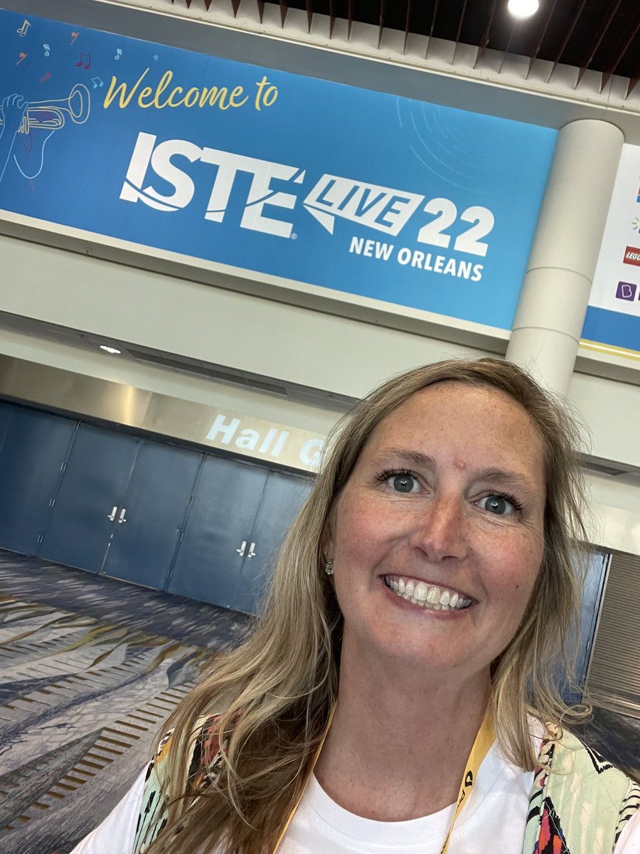 Made it to #ISTELive