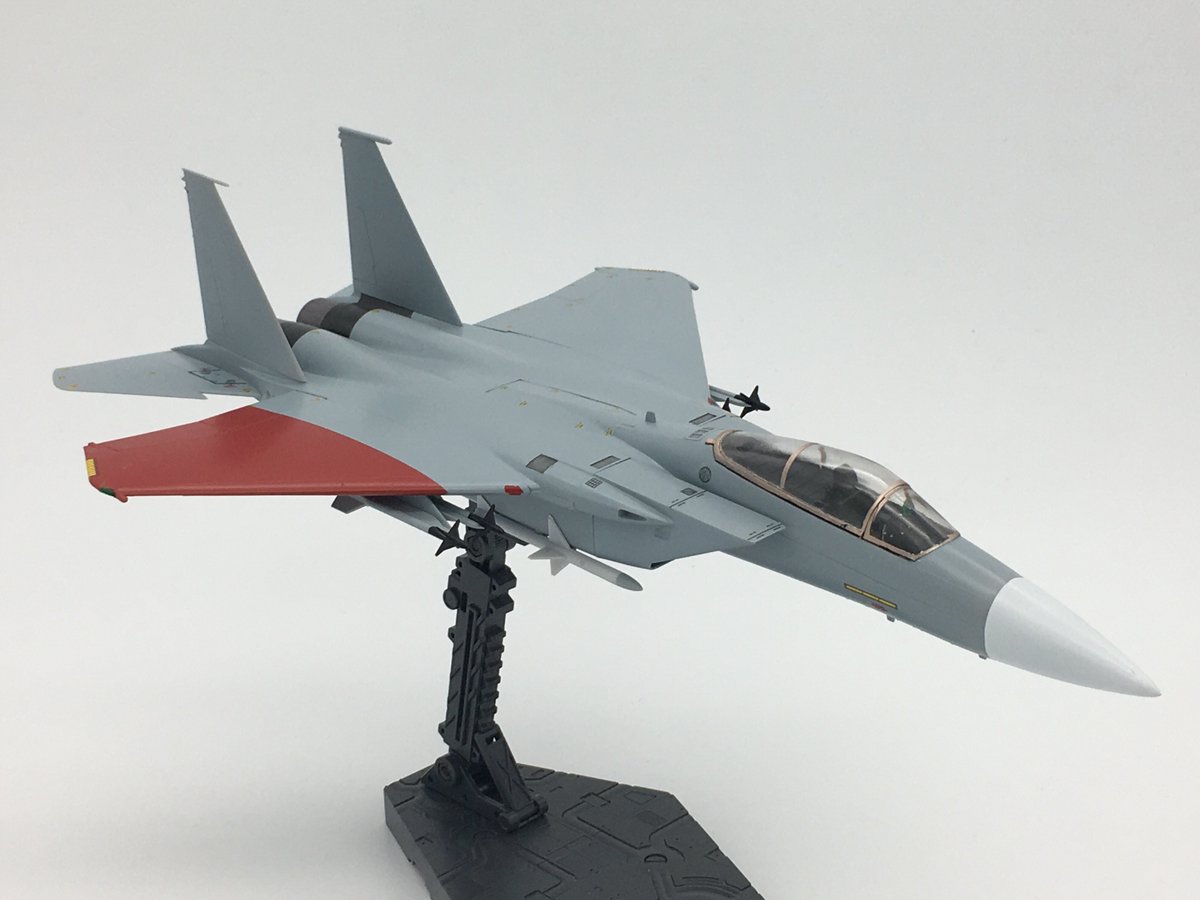 発表会が終わりましたのでやっと上げられます。 ハセガワ 1/72 F-15C