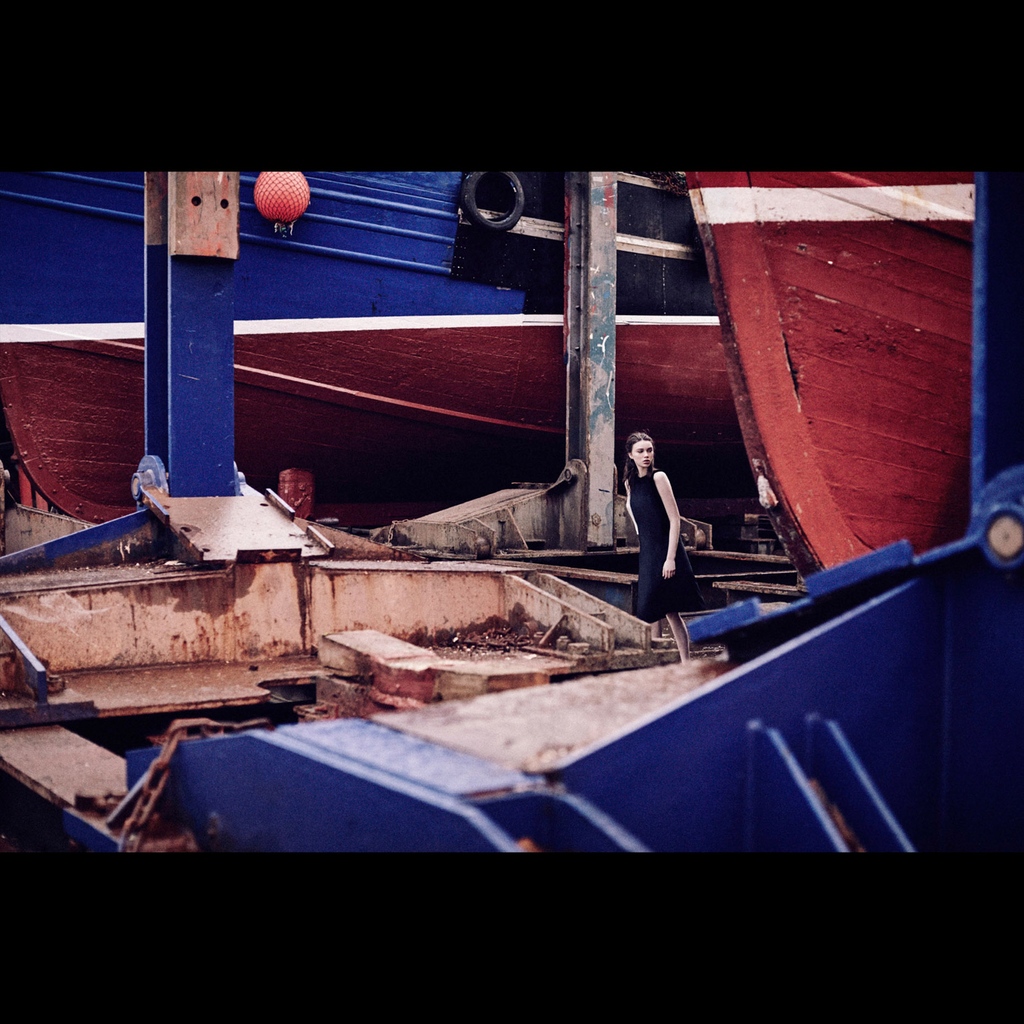 Fashion editorial shot in Ireland, 2016