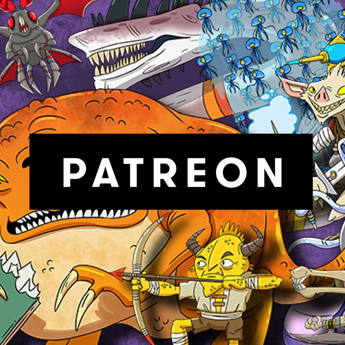 ColtonBalske's tweet photo. Kraven’s Keep is making 5E monsters.
Need some colorful new creatures for your game? Check us out on Patreon!
https://t.co/OD4GmxQw1q
#dnd #ttrpg #5e #patreon https://t.co/RSAwy3IitE