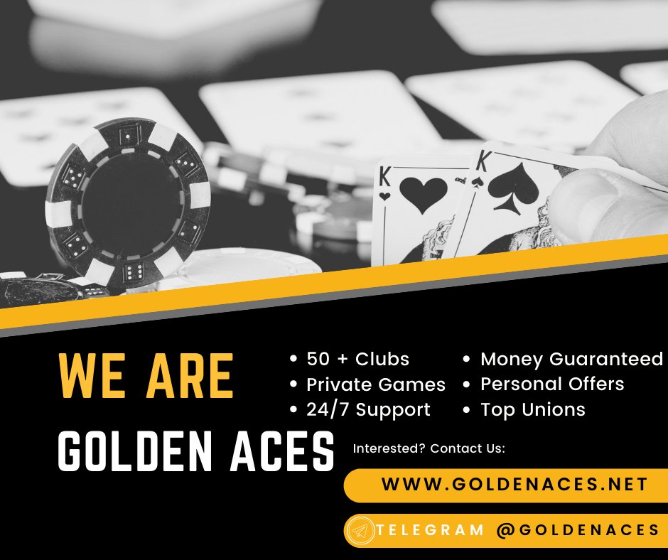 GoldenAcesDeals's tweet photo. Everything you need is to contact us, and we will provide you with the best place to play according to your poker bankroll &amp; skills. ♣️♦️♥️♠️ #poker #pppoker #upoker #pokertable #onlinepoker
You can find us on https://t.co/5O9J7mnhAH or write us at https://t.co/AG76PI3YsW https://t.co/pci1kMdKbH