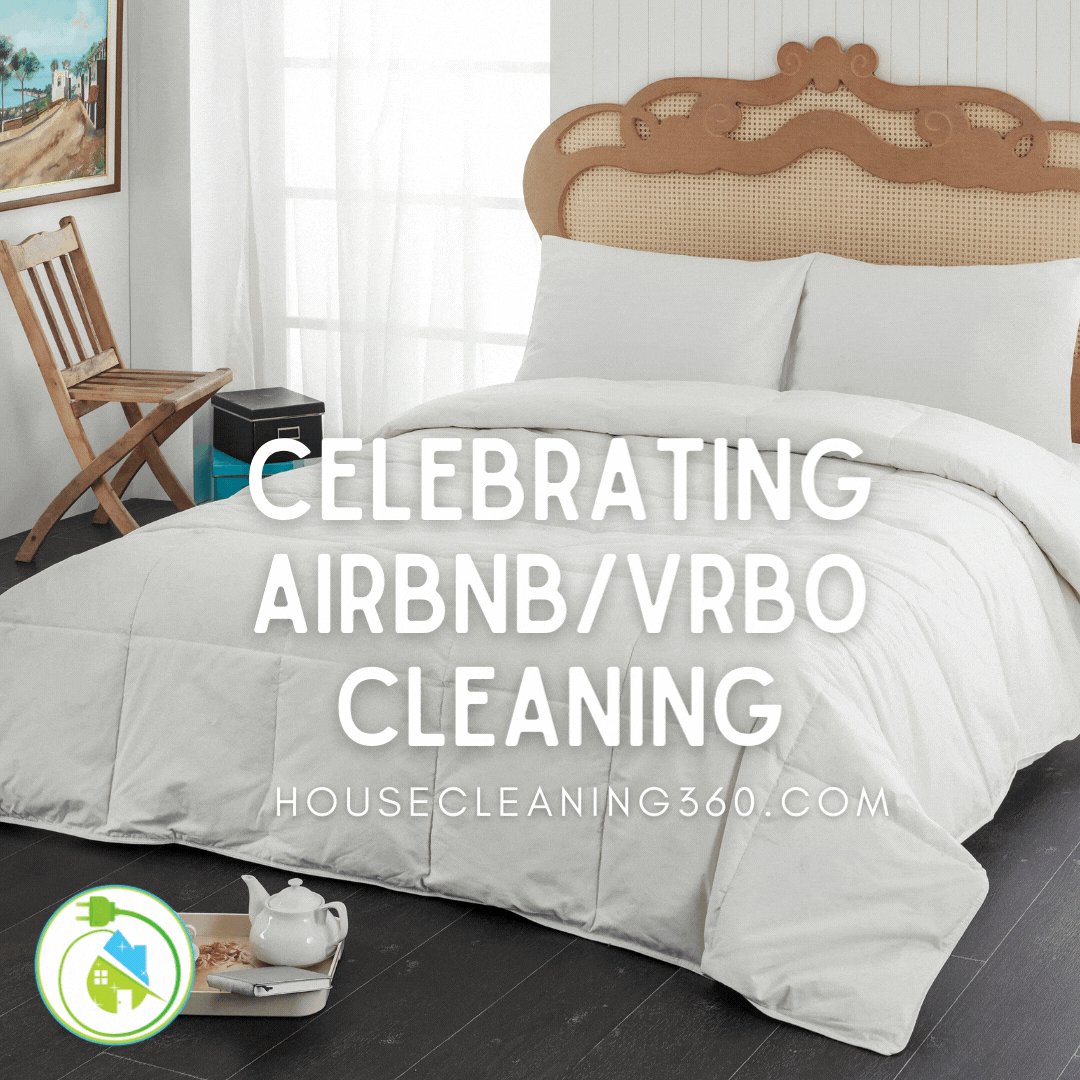 HCleaning360's tweet photo. Woot Woot! We're celebrating #Airbnb &amp; #VRBO cleaners today. Tag your favorite Airbnb &amp; VRBO cleaner below. #HC360 #HCleaning360 #HouseCleaning360 https://t.co/eSPr6jhGGt
