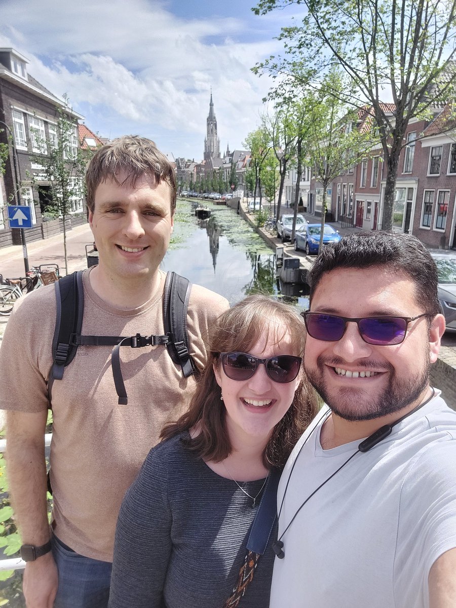 Visiting our former Verticillum colleague @jasperv21 in Delf! <a href="/KatharinaHanika/">Katharina Hanika</a>