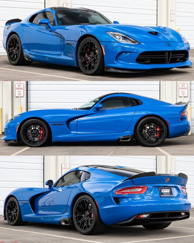 addicted2auto's tweet image. #Dodge Viper 🐍 GT in Competition Blue 🥵🔥