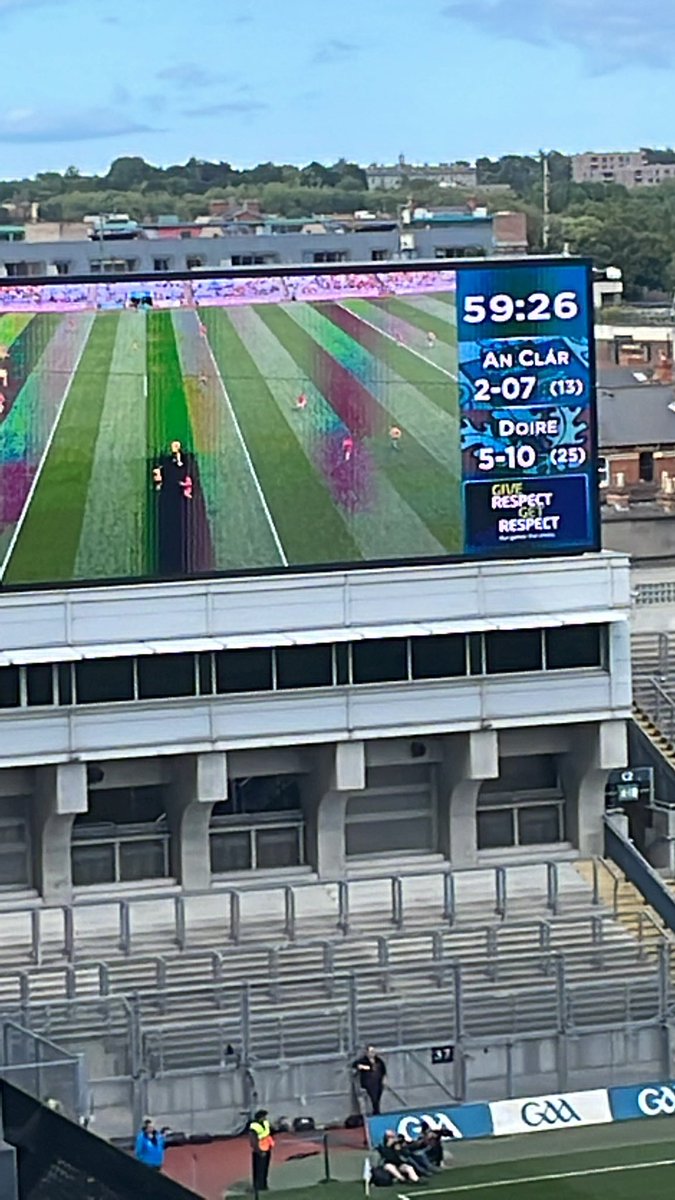 Derry fans now relating to what it’s like to support Dublin over the past decade. On it from the first minute- utterly ruthless in front of goal. Clare were poor. After tomorrow, 4 teams can win Sam Maguire- Derry are one of them. Phenomenal campaign to date