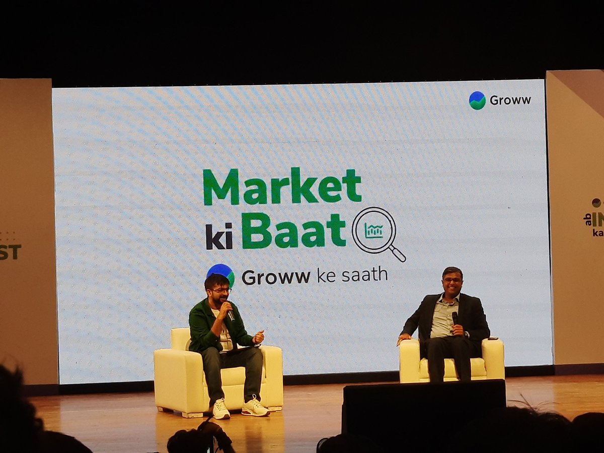 KrishnaChahakar's tweet photo. Thanks grow team for an wonderful session..@market ki bat grow ke sath
It was honoured to hear the word from such awesome personality #Parimalade sir #Neerajarora sir,#grow https://t.co/GambSvQfs7
