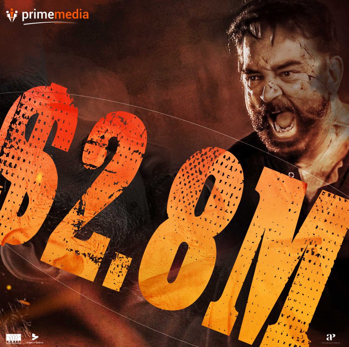 PrimeMediaUS's tweet photo. #Vikram USA until Day 23

#VikramInAction #VikramHitList 🙏🔥❤️ https://t.co/mrqL6k7ojo