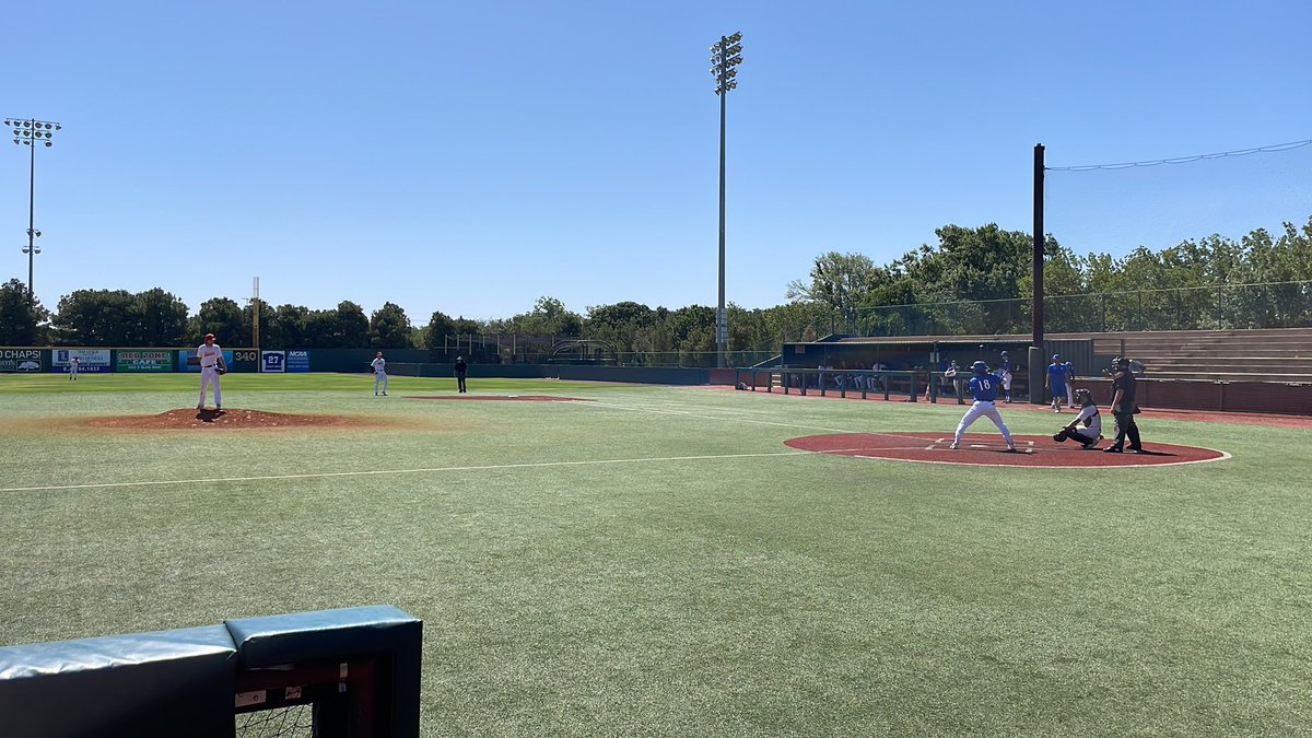 Going into the bottom of the 4th the travelers trail 6-3 against Lubbock Baseball Academy.