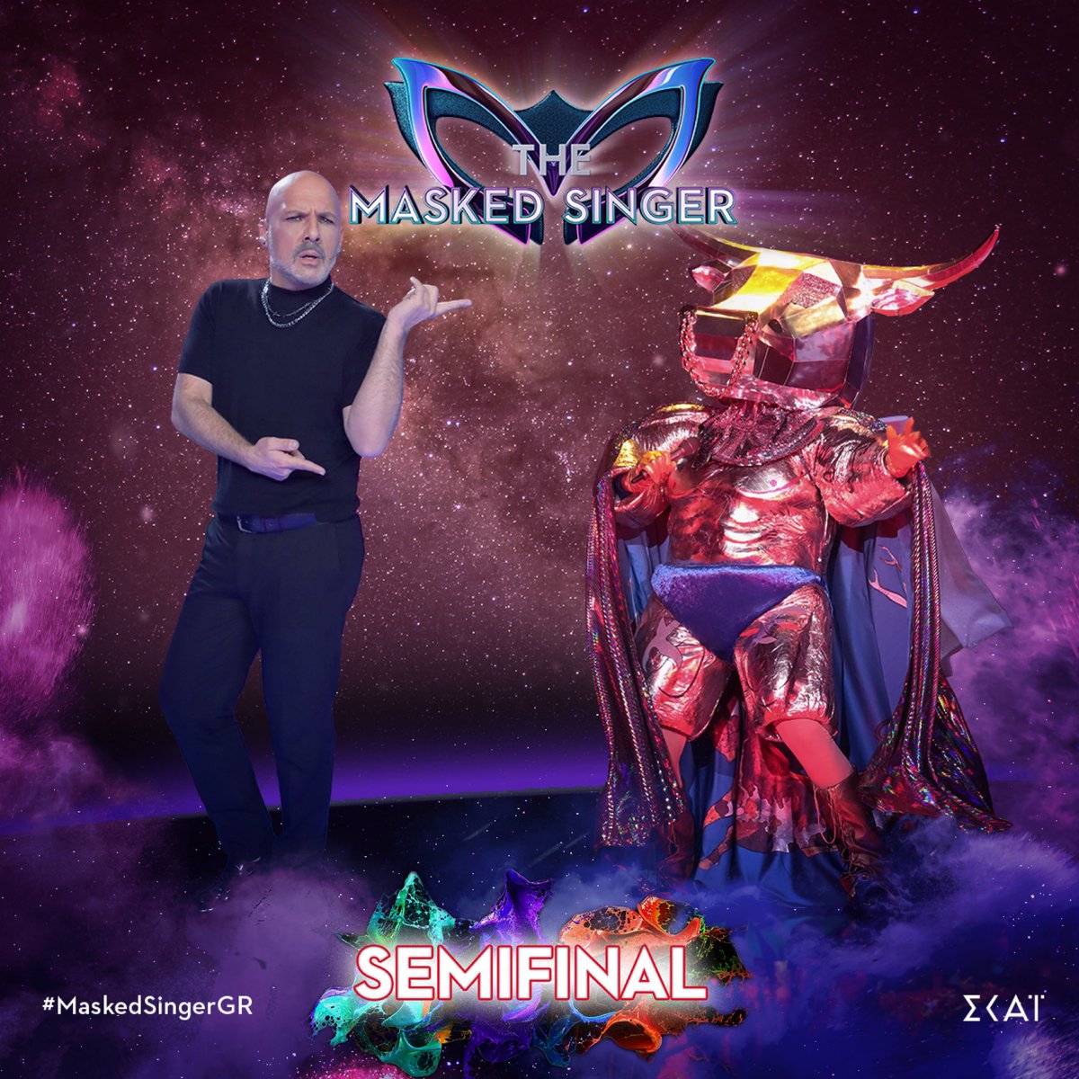 GET READY⚡️SEMIFINAL TONIGHT⚡️
#MaskedSingerGr #SkaiTvGr