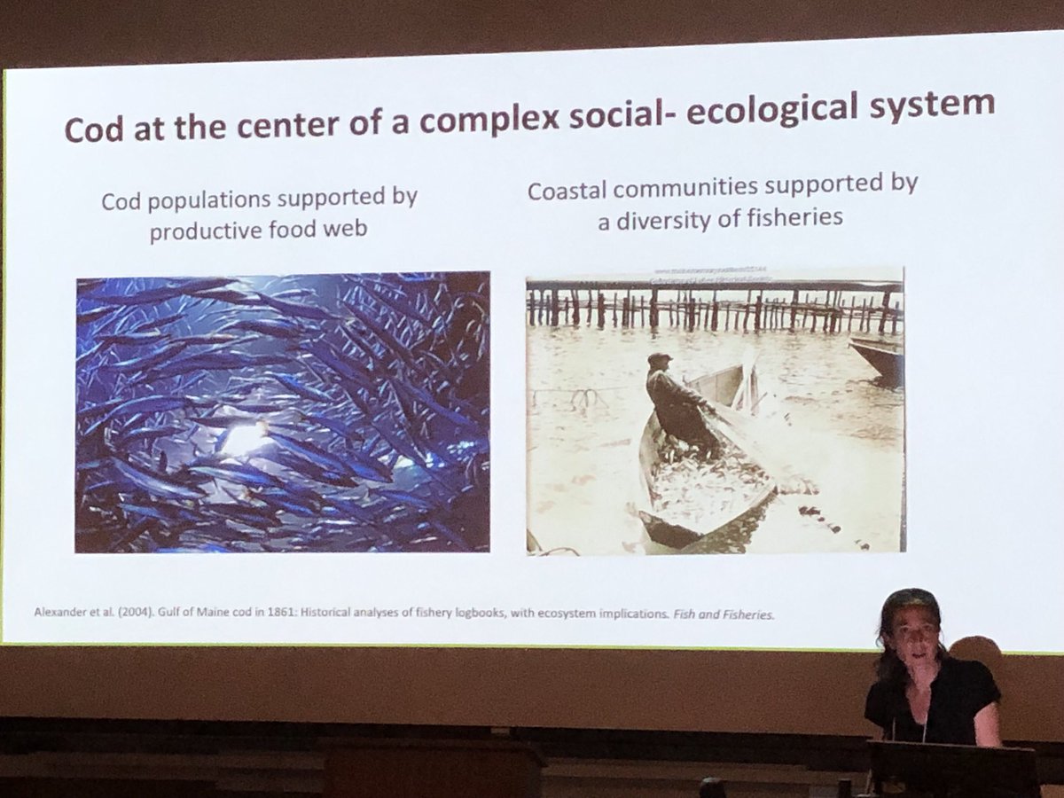 ⁦⁦@LMcClenachan⁩ of ⁦@UVicHumanities⁩ and ⁦<a href="/UVicSocialSci/">UVic Social Sciences</a>⁩ delivering her keynote at ⁦<a href="/oceans_past/">Oceans Past Initiative</a>⁩