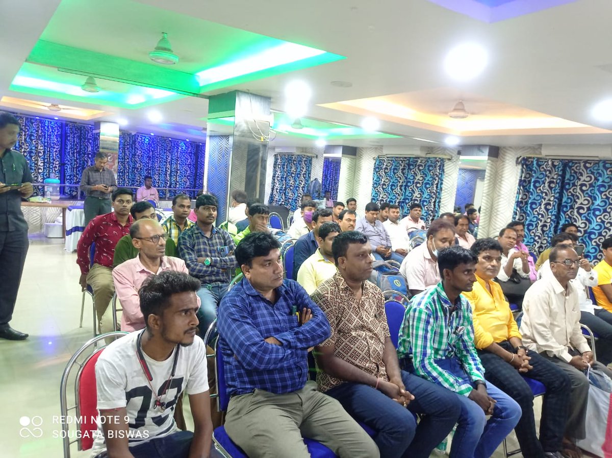 SerumGroup's tweet photo. The half-yearly meeting of #SERUMAnalysis for Burdwan and Birbhum at Hotel Neelam. Sri Sanjib Acharya, CMD, #SERUMGroup chaired the meeting. https://t.co/ZRUF22V1uP