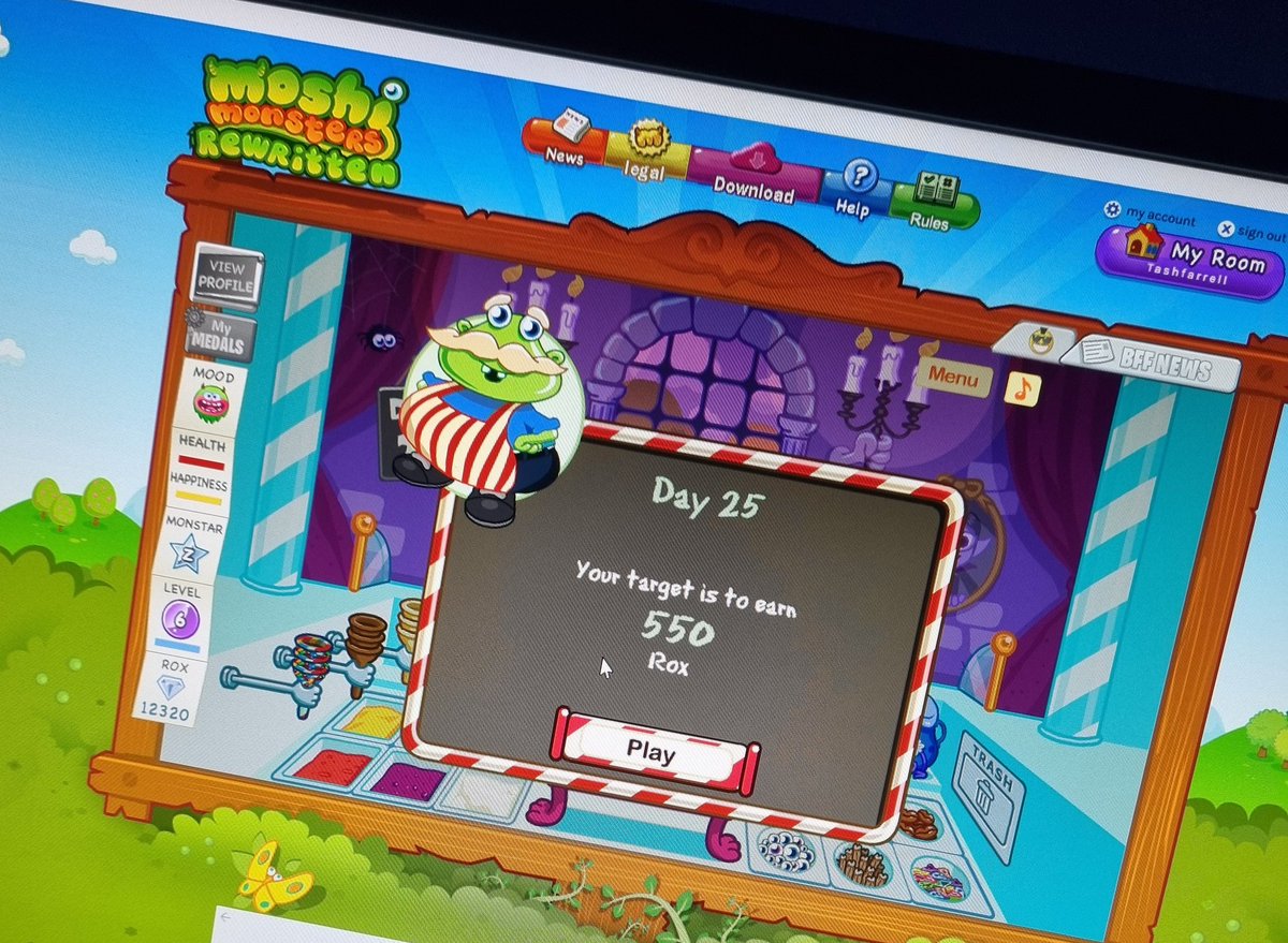 What I have been doing since i've left school #moshimonsters