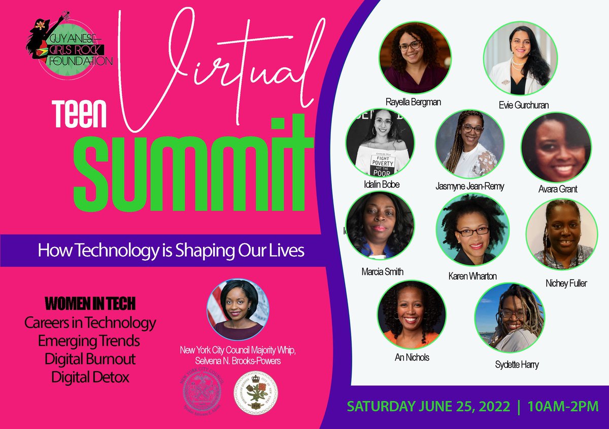 IdalinBobe's tweet photo. Thank you @GGRFoundation for inviting me to speak on ethical tech and how tech is impacting our lives. The virtual teen summit was amazing. I loved all the other panelists and the teens asking the questions. #WOCinTech #KeepOrganizing https://t.co/8xxmgWitMd
