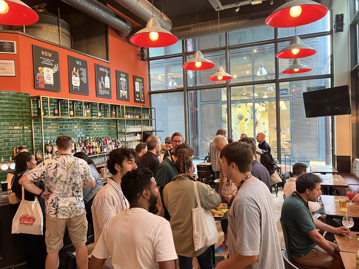 Journée terminée ! Merci à tous pour vos échanges et votre participation ! 😍 place maintenant a à l’afterwork ! 🎉 #MCParis2022 #MeasurecampParis #MeasureCamp