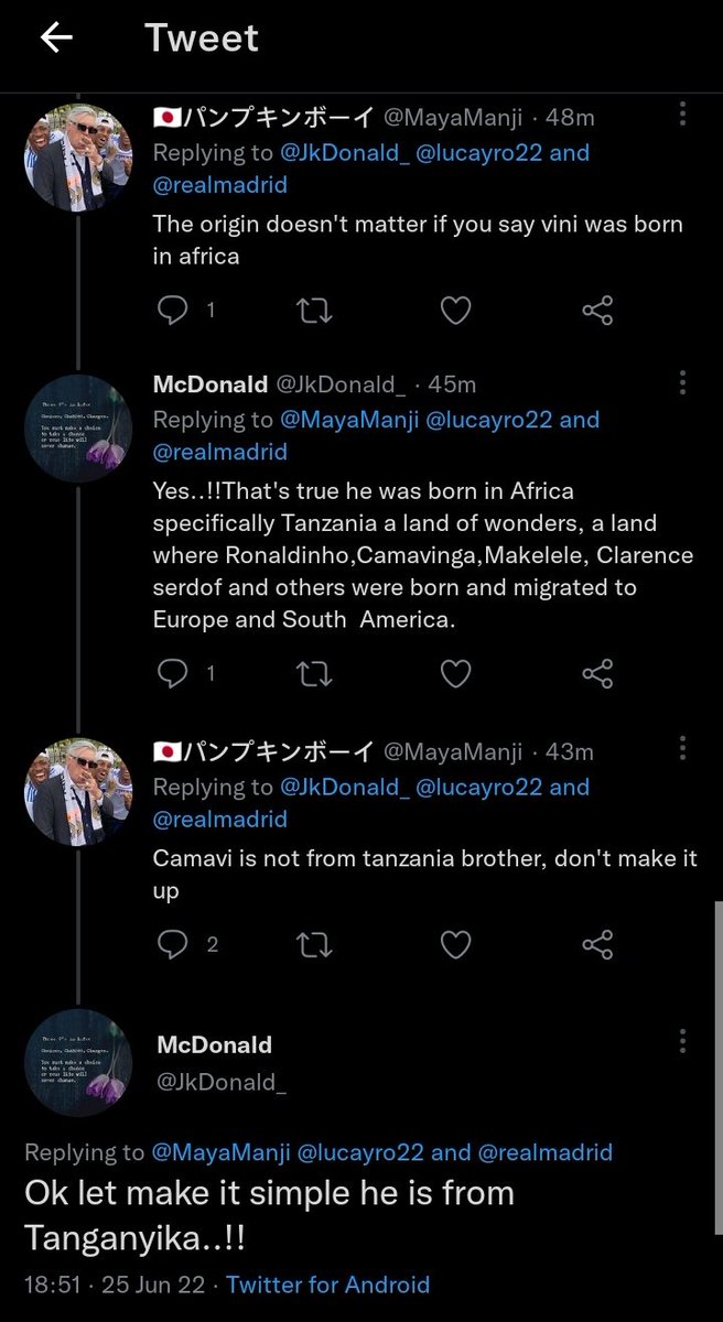 spana_Konki's tweet photo. Kijana wenu anapambana kuthibitisha Camavinga ni Mtanzania Original 😂😂😂 #SaturdayVAR https://t.co/toacLG0Flo