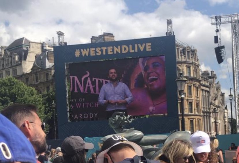 GeorgeAWhitty's tweet photo. Just sang at #WestEndLIVE

WHAT A FEELING. 

Do it all again tomorrow shall we? 👀 https://t.co/giRNJkWbSg
