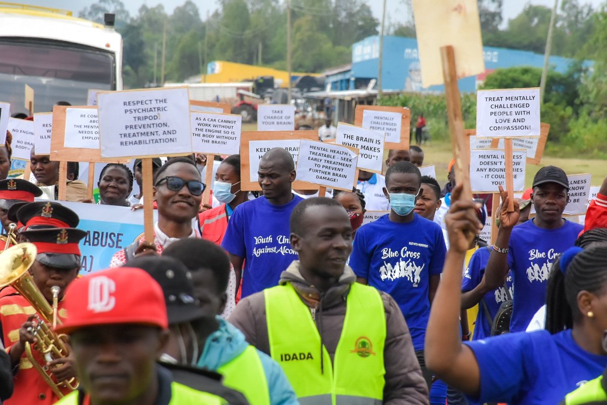 bluecrosskenya's tweet photo. Today we marked #IDADA2022 in Kisumu @KisumuCountyKE @NACADAKenya @UNODC @WFAD_info @IOGT_EA #BlueCrossKisumu https://t.co/kU8Llon1ke