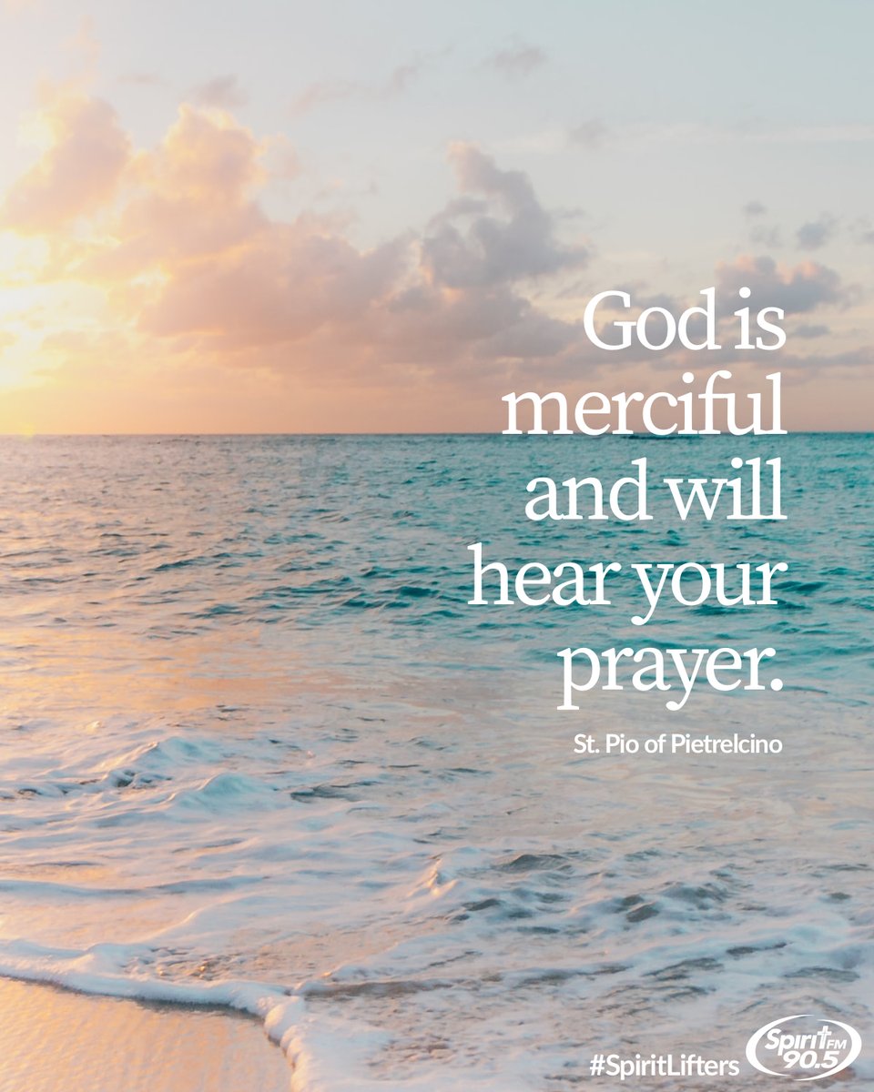 ItsMySpiritFM's tweet photo. The Lord listens! 🙏 #SpiritLifters #LiveWithSpirit  

#Listening #Prayer #Praying #InPrayer #PrayerRequest #ChristianRadio #Catholic #Christian #TampaBay #Radio https://t.co/rafHSet803