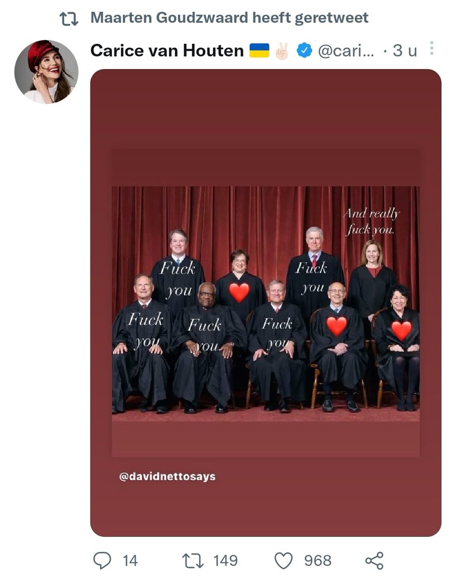Echt_Rechts's tweet photo. Gelukkig is conservatief rechts in de vorm van @NickiVerweij snel weer terug in de kamer ipv liberaal @MGoudzwaard058 . @djeppink @ANanninga en @Eerdmans zijn wel oke en zitten er tussen in. #ja21 #RoeVsWade https://t.co/WrdyNOXOr6