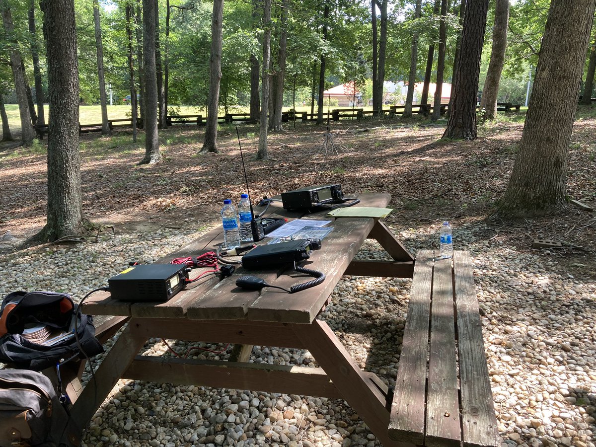 K4TWR is all set for Field Day! #hamradio #arrl