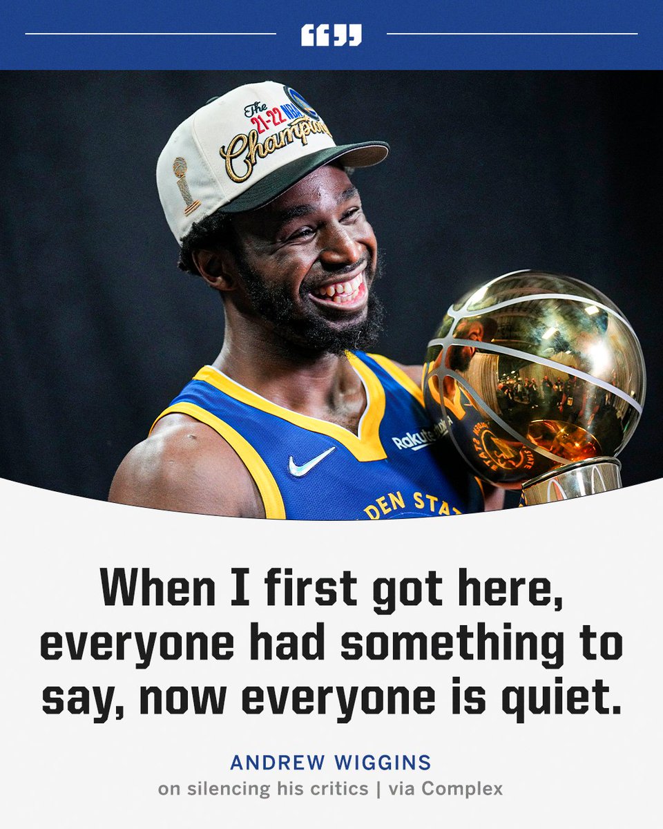 Andrew Wiggins silenced the haters 🤫