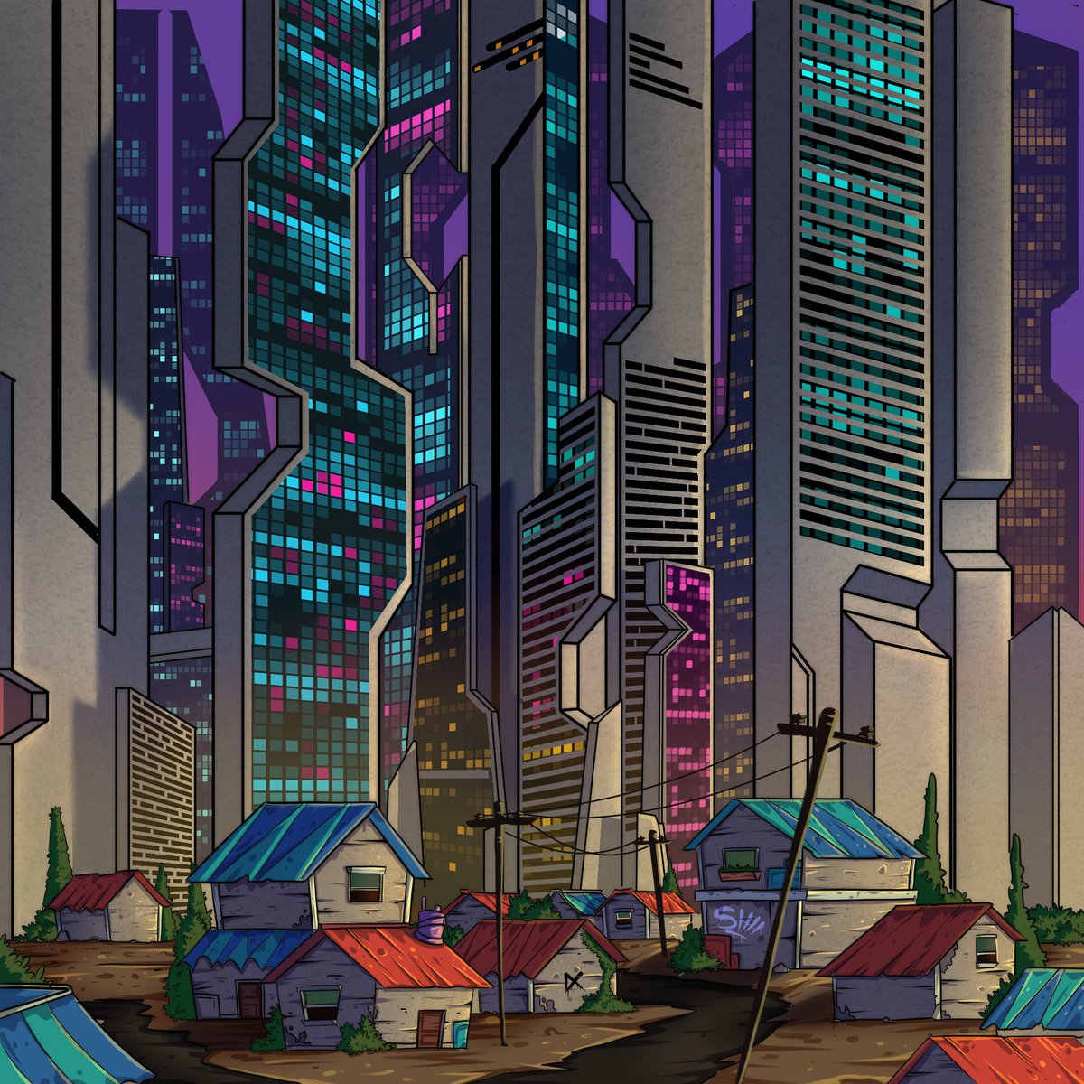 Raudcheri.
City of glorious glamour and glitchy glooms.

5 WL Spots | 5 OG Spots Giveaway

RT, Shh 3 Frens &amp; Follow

#Shh #SolanaNFTs