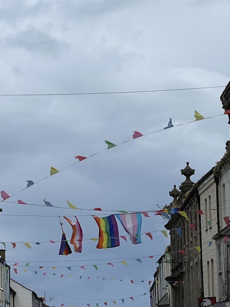 MrsRAllen's tweet photo. Bangor, you’re fabulous! @NorthWalesPride #Pride #PrideMonth https://t.co/tyjugUXff7