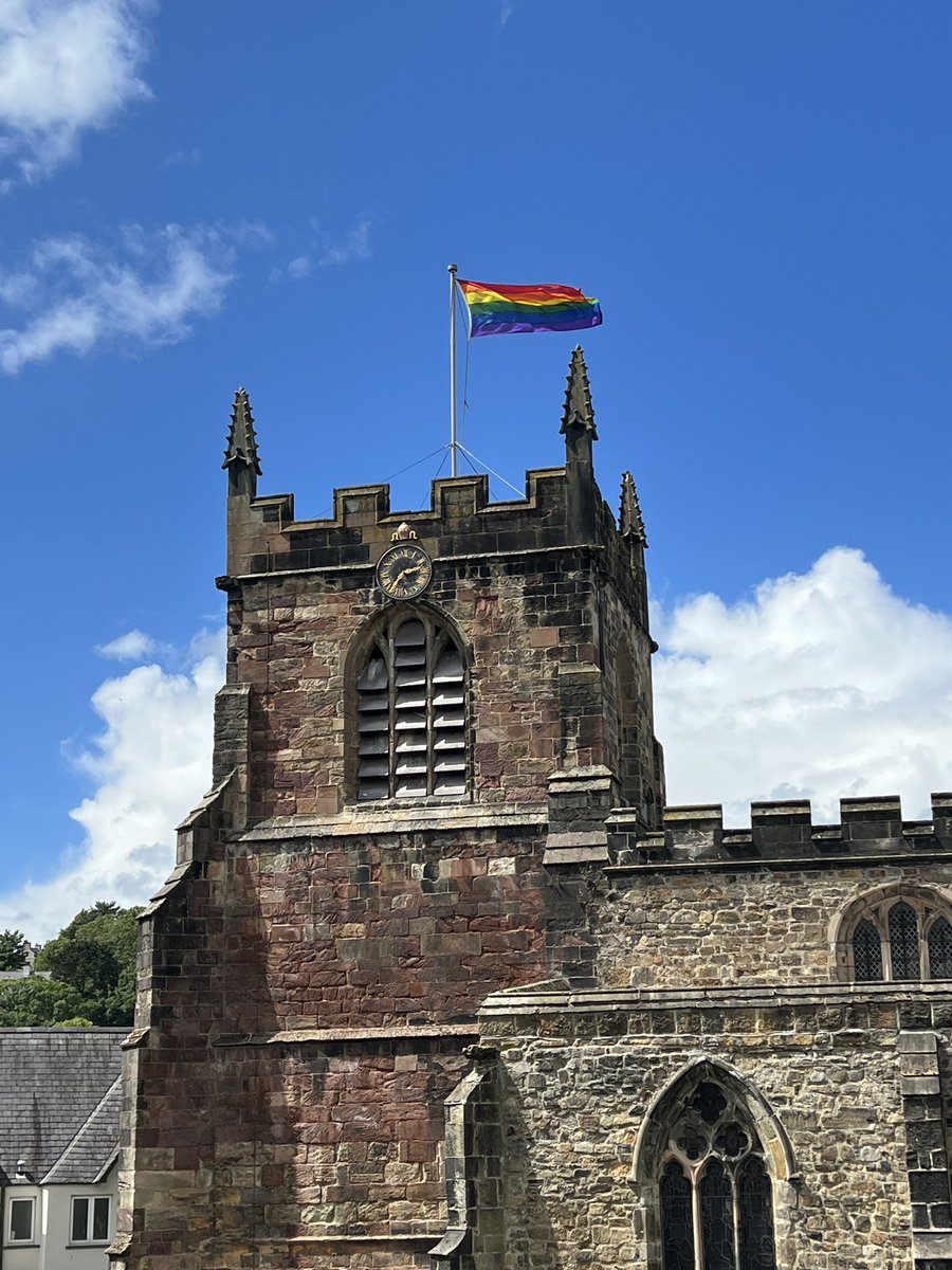 MrsRAllen's tweet photo. Bangor, you’re fabulous! @NorthWalesPride #Pride #PrideMonth https://t.co/tyjugUXff7