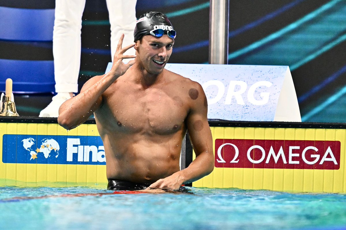 Gregorio Paltrinieri claims his third world title in the men’s 1500m freestyle!

Today in a new Championships Record ⏱️14:32.80