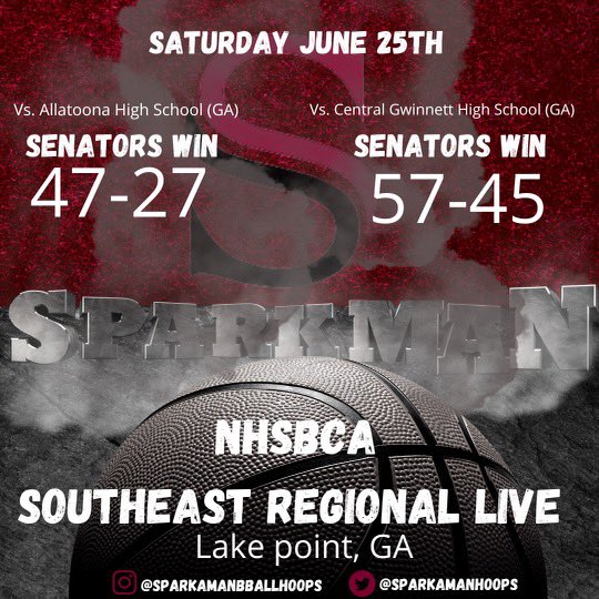 SparkmanHoops's tweet photo. Karmelo Montgomery had 11pts &amp; 10rebs the first game &amp; 20pts &amp; 8rebs in the game. Tray Berger had 12pts 4-7 from 3 in first game &amp; 12pts 4-6 from 3 in 2nd game. Kahleel Green had 15pts 7rebs &amp; 5 ast the 2nd game. @realkmont11 @tr2y_ @Kahleel2Green @PrepHoopsAL @GAcoaches https://t.co/NBzzHvoD7s