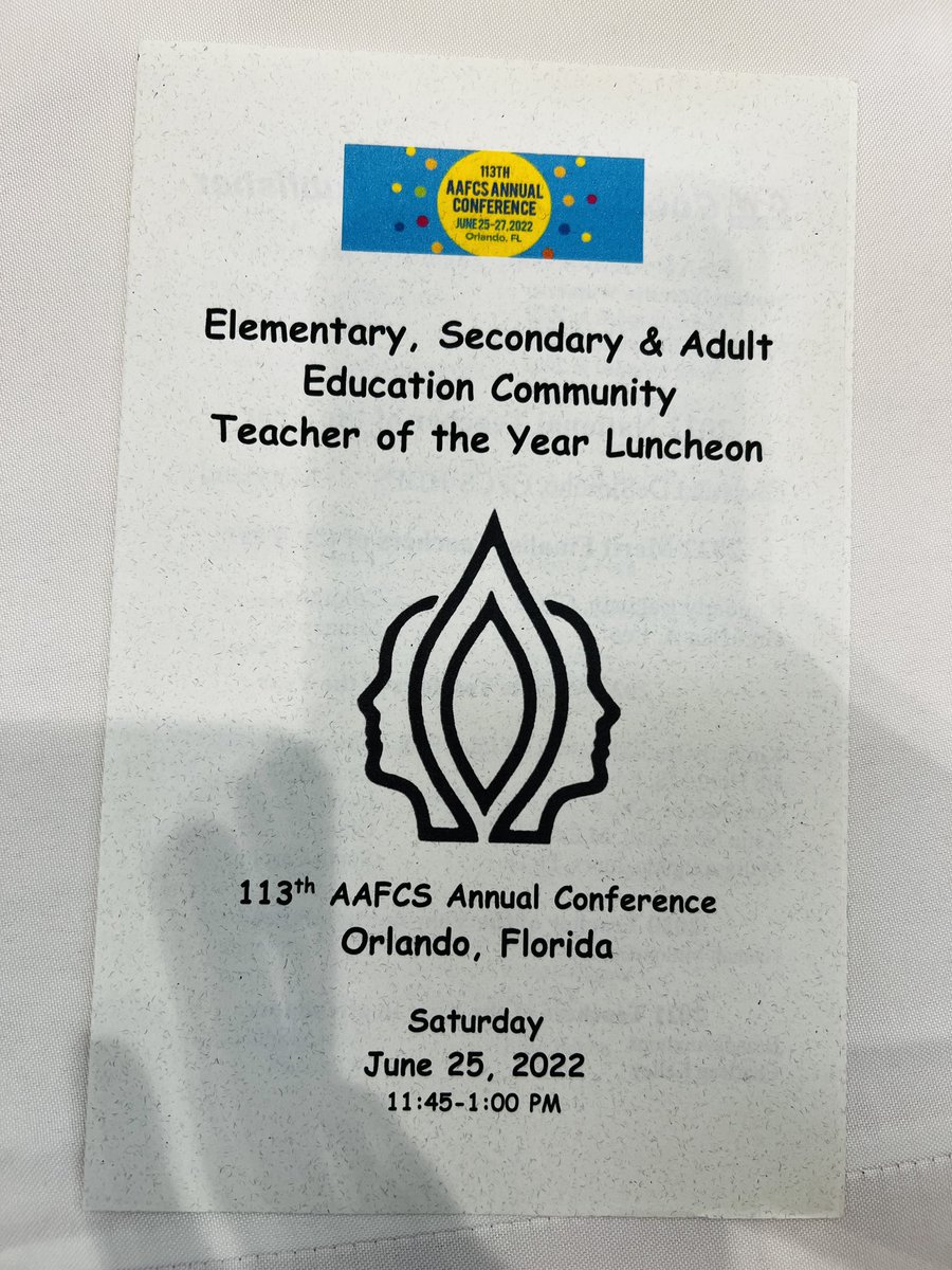 aafcsCO's tweet photo. Congratulations to CAFCS Teacher of the Year and AAFCS Merit Finalist, Kimberly Baldwin!!!  Kimberly was honored at the annual National Teacher of the Year luncheon today in Orlando.  Way to go, Mrs Baldwin!!!!!👏🏼🎉😊 @phsmustangs @GWPublisher #sayyestoFCS #AAFCSac https://t.co/vUXn0sgW50