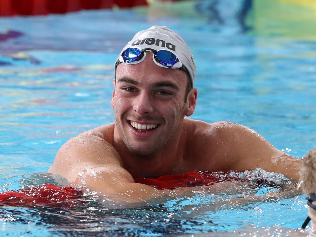 ItaliaTeam_it's tweet photo. MA QUANTO SEI FORTEEEEEEE! FENOMENOOOOOOOO GREEEEEEEEG! 💥💥💥💥💥💥💥

A Budapest Gregorio Paltrinieri Campione del Mondo nei 1500 sl con il record europeo!

#ItaliaTeam | @FINOfficial_ https://t.co/9wHRefKp16