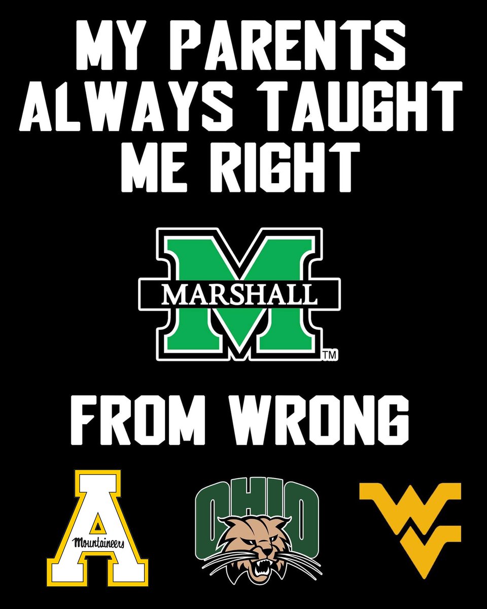 DowntownHWV's tweet photo. Old rivalries die hard... #BeatWVU #HerdNation https://t.co/MqGZ0mFO9r