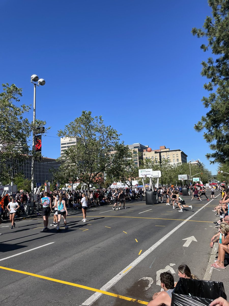 amberwaldref's tweet image. #Hoopfest is back. Good luck to all the teams this weekend!