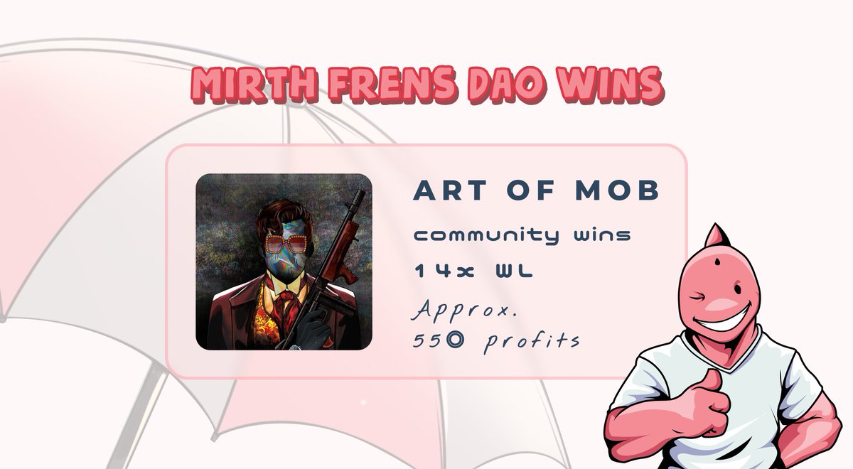 Mirth Frens celebrating their wins 🥂🥳