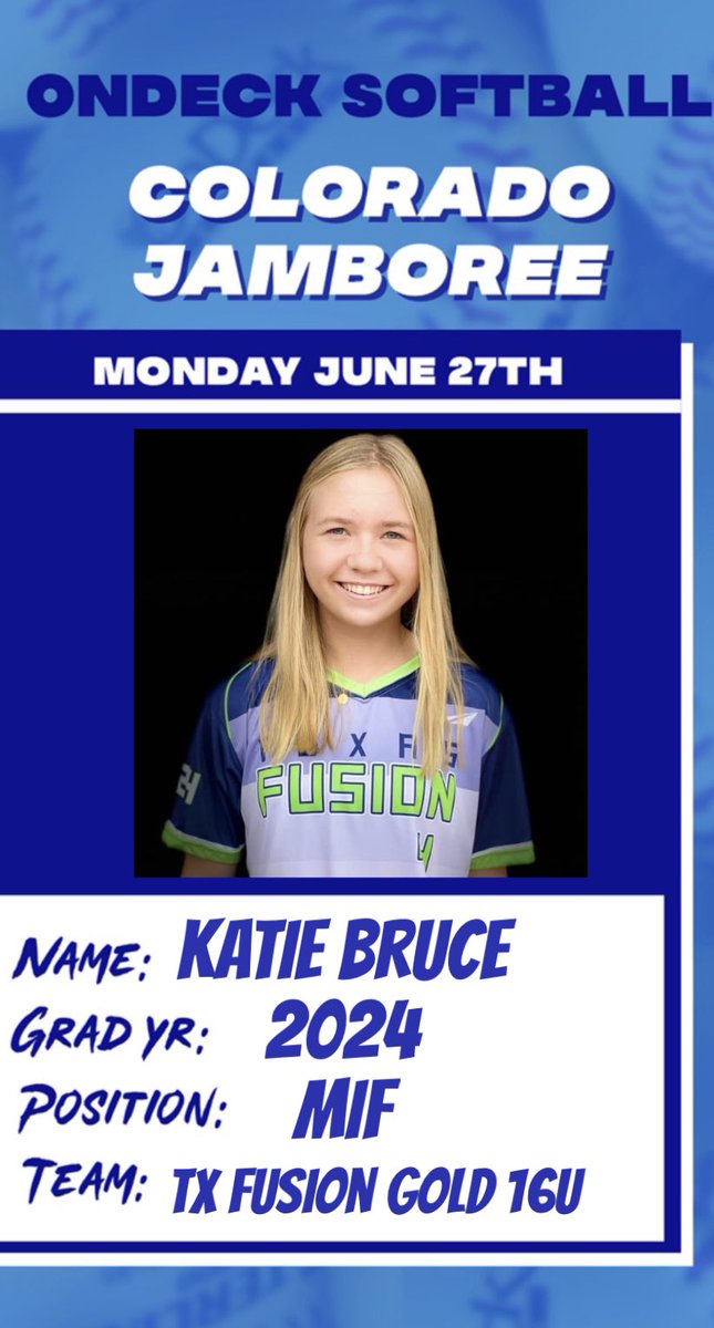 thank you <a href="/ondecksoftball/">OnDeck Softball 🥎</a> for inviting me to the Colorado jamboree!!
<a href="/ExtraInningSB/">EXTRA INNING SOFTBALL</a> <a href="/LegacyLegendsS1/">Legacy & Legends Softball</a>