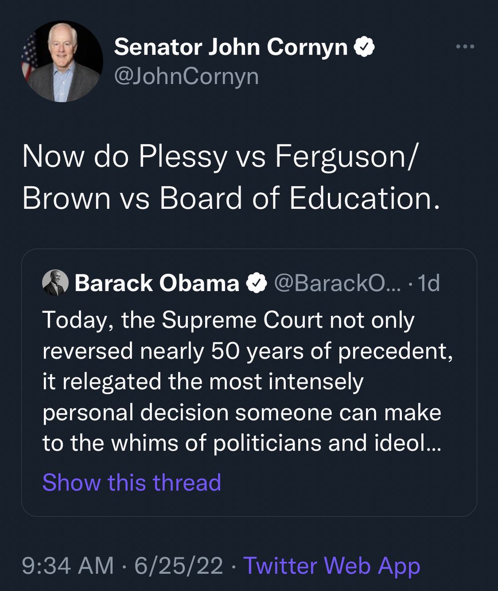 mistergeezy's tweet image. the white hoods are off. texas senator john cornyn wants to bring SEGREGATION back.