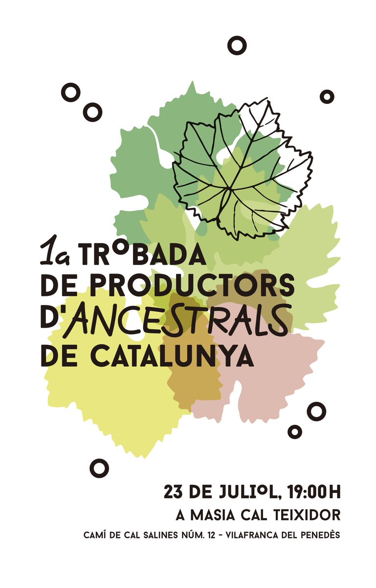 CalTeixidorEno's tweet photo. D’aquí a menys d’un mes en farem una de grossa… Reserva’t la data: I Trobada d’ #Ancestrals https://t.co/QcCz6k4Db2