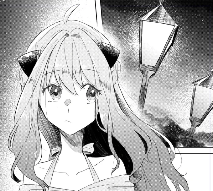 漫画みたいなものを…描いてはいる… 