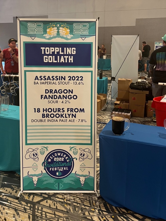 Almost go time at the Weldwerks Invitational 2022! <a href="/TGBrews/">Toppling Goliath Brewing Company</a>
