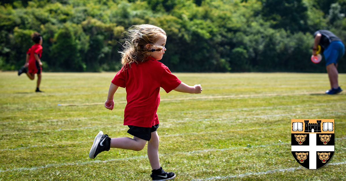 DoverPrep's tweet photo. The weather was perfect yesterday afternoon for our Prep School Sports Day. We were delighted that so many parents were in attendance to cheer on their children. Well done to the staff team, who defeated the parents in the staff vs parents tug of war! https://t.co/sciboSgQD2