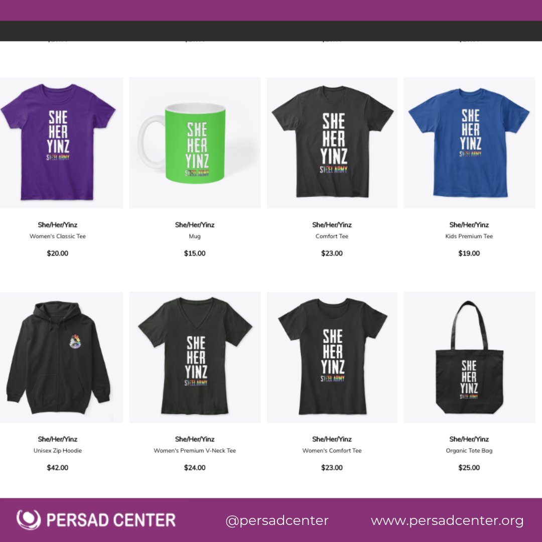 PersadCenter's tweet photo. Persad is proud to be the charity benefactor for the Riverhounds Steel Army! Visit https://t.co/oBsBl1qGjz and check out some of their awesome yinzer merch! 🌈 🙌 #Pride2022
#persad #persadcenter #lgbt #lgbtq #pride #pridemonth #june #prideparade #prideparades #lgbtpridemonth https://t.co/9PPmk9JBiX