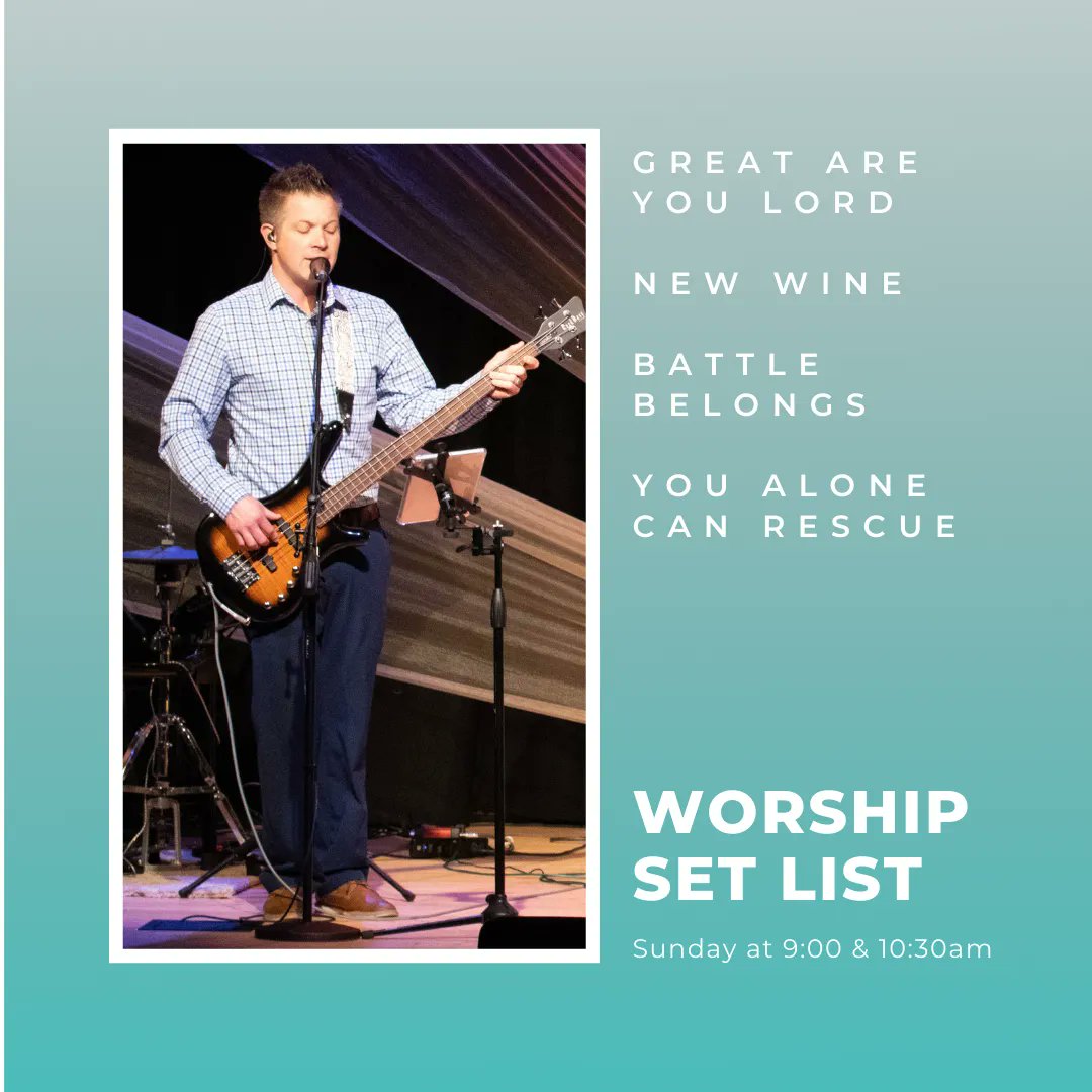 victoryfranklin's tweet photo. Here's the #worshipsetlist for this week.

See you tomorrow! https://t.co/lbnnVNWt6Y