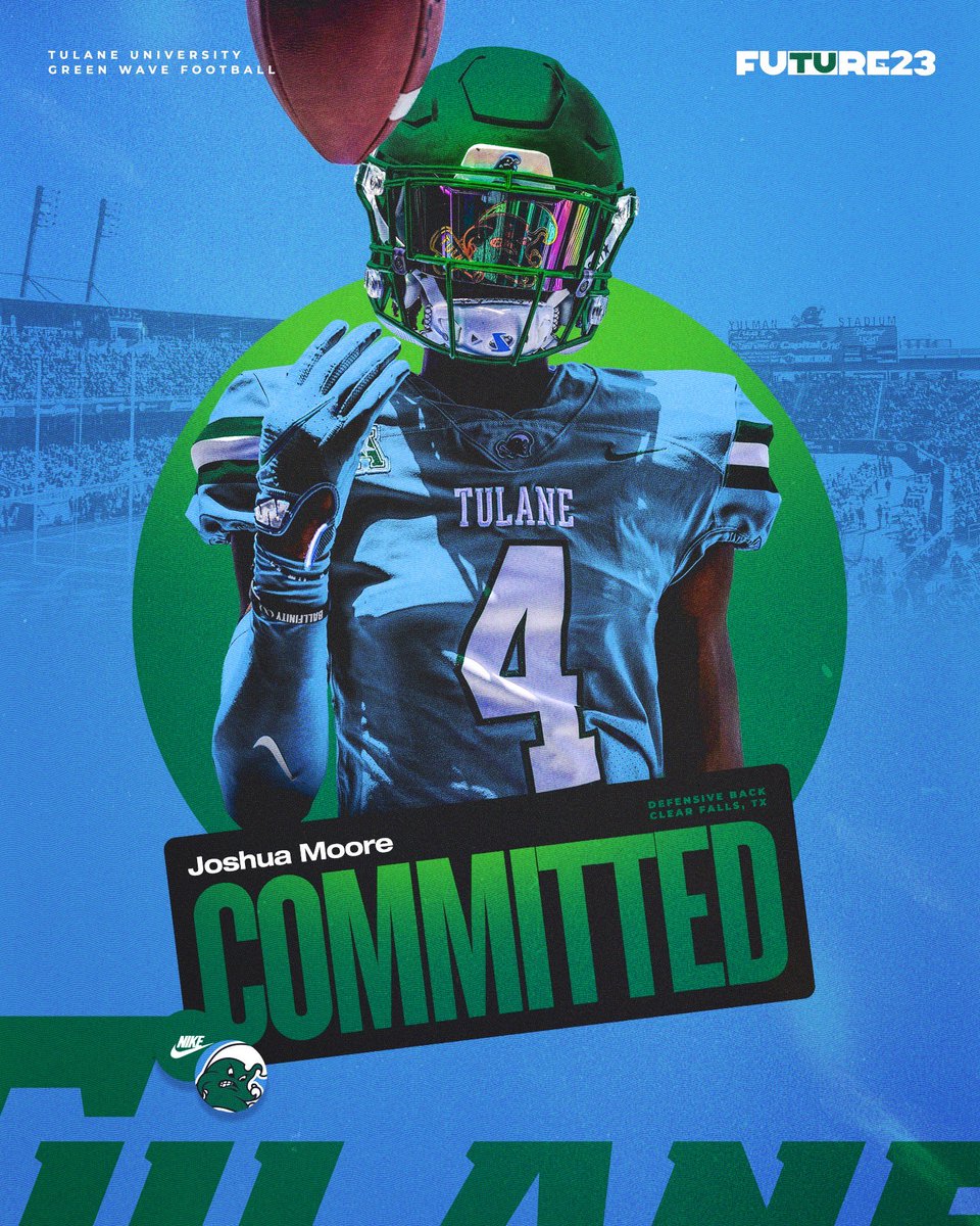 110% committed <a href="/GreenWaveFB/">Tulane Football</a>
<a href="/recruit_FALLSFB/">Clear Falls FB Recruiting</a> <a href="/DonnieBaggs_/">#HCville</a> <a href="/STE_ELITE/">South Texas Elite</a> @RivalsNick