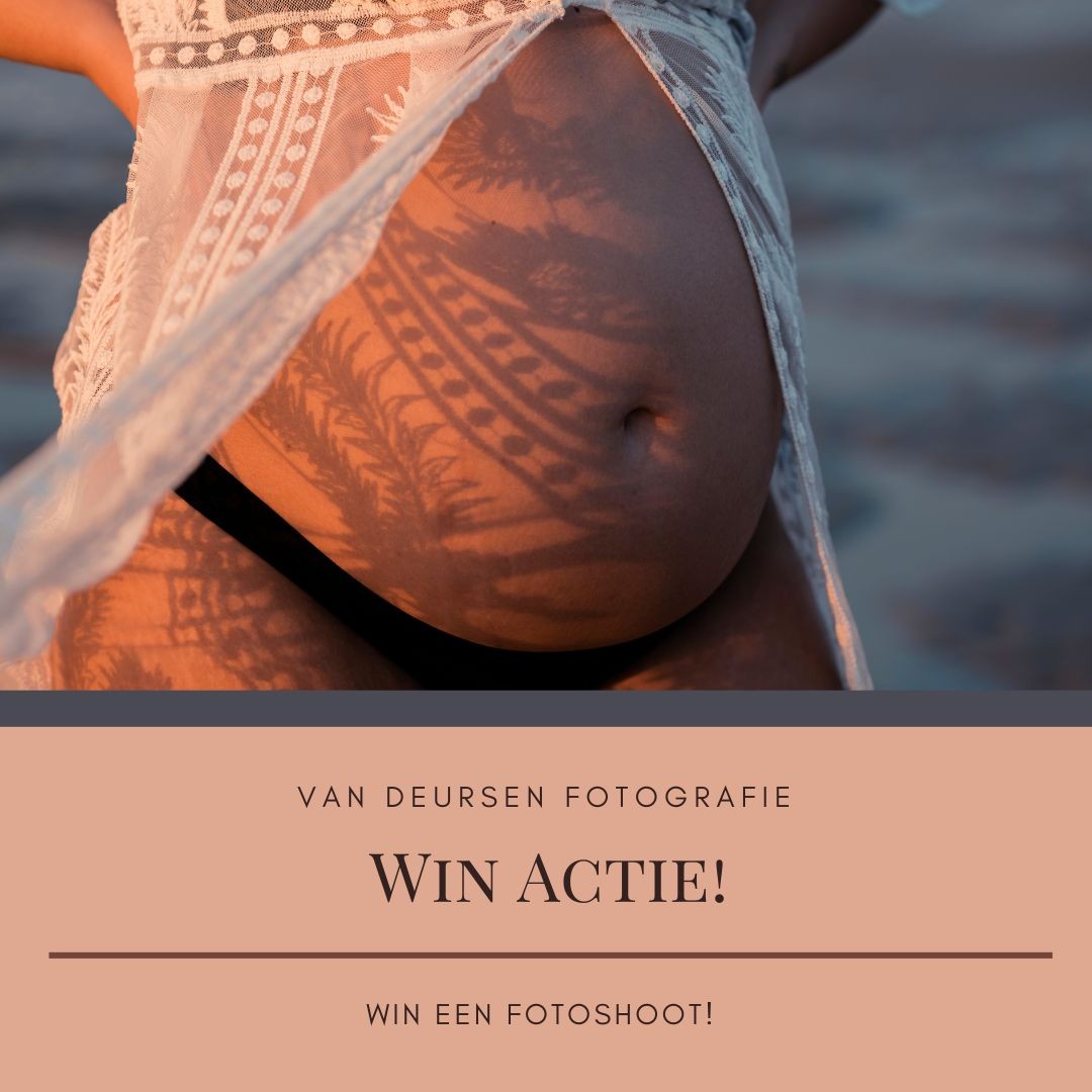 WIN WIN WIN!!

Ik vond dat het eens tijd werd voor mijn eerste win actie! Gewoon omdat ik het zo leuk vind om iemand blij te kunnen maken! 
Wat kan je winnen? 
- Een fotoshoot naar keuze t.w.v €135. Keuze uit: Portret, Koppel, Gezin of Zwanger.
- Inclusief 10 bewerkte foto's die