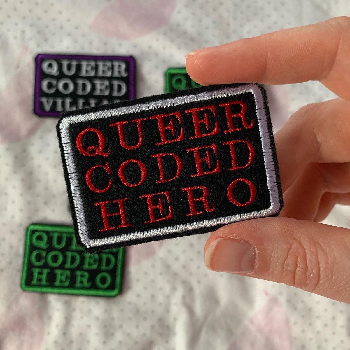Lauranicus's tweet photo. Ah yes, the three genders: hero, villain, and uh... NPC 
Get them here, colours fully customisable - https://t.co/mk5Gw0jpT9 #pridemonth #supportqueerbusiness https://t.co/Amyo5puwYW