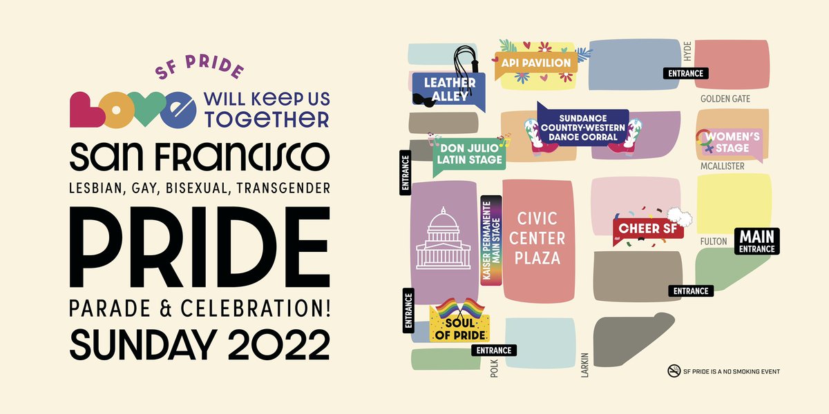 #PrideParade2022 Map and Celebration Information 🌈