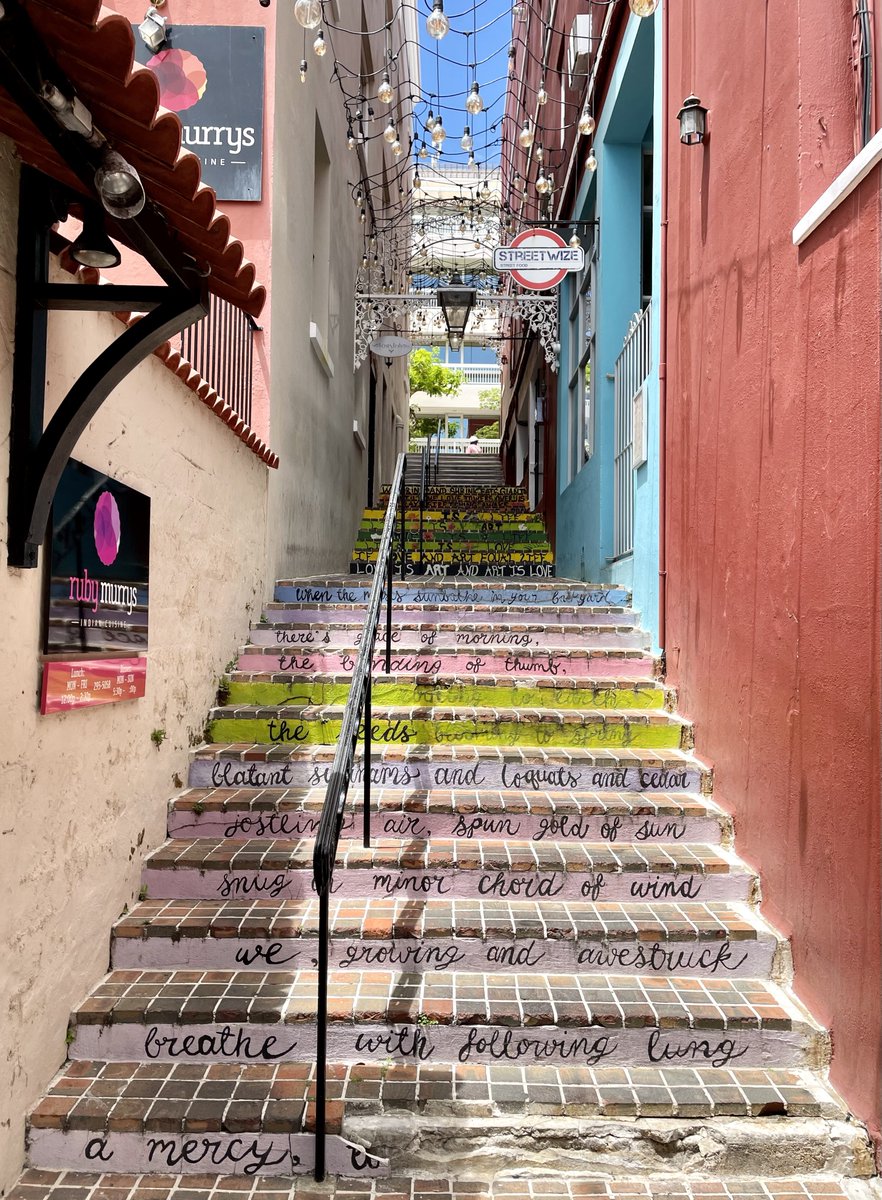 SashaEats's tweet photo. Happy #StreetArtSaturday from Hamilton, Bermuda 🇧🇲 

#StreetArt #PublicArt #Bermuda #art #SashaInBermuda #travel https://t.co/678ik3tdab
