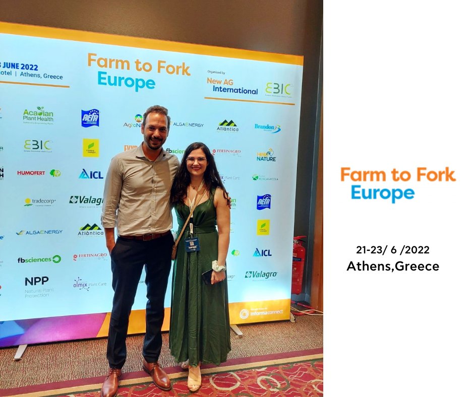 ΔΙΕΘΕΝΕΣ ΣΥΝΕΔΡΙΟ FARM 2 FORK EUROPE
Ολοκληρώθηκαν οι εργασίες Διεθνούς Συνεδρίου Farm 2 Fork 2022, που διοργάνωσαν ο EBIC (<a href="/biostimulantsEU/">EBIC</a>) και η <a href="/NewAgIntl/">New Ag International</a>.
T. Ahrens, <a href="/PanosChamakioti/">Panos (Panayiotis) Chamakiotis</a> , C. Oreopoulos, <a href="/Yannis_Kotsovos/">Yannis Kotsovos</a> , K. Vogiatzidis , A. Fidaki