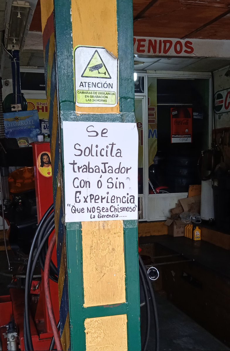 ReporteYa's tweet photo. #25Jun #Monagas 
@JeffCivira: Las ofertas de empleo en #Maturín vienen con aclaratoria muy específica. https://t.co/EMuivJR7aZ